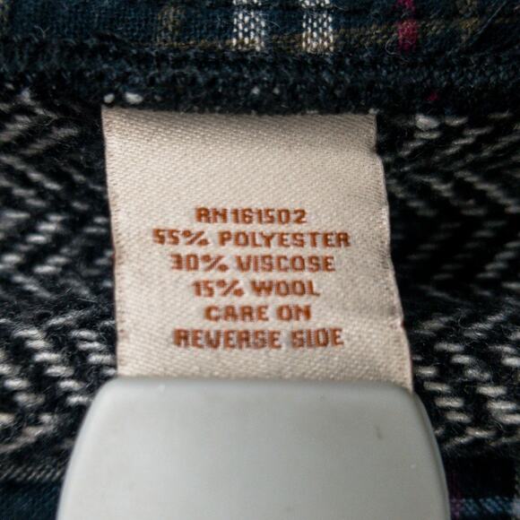 Territory Ahead Herringbone Dress Pants Men’s 36x33 Wool Blend Comfort Waist - Picture 7 of 12